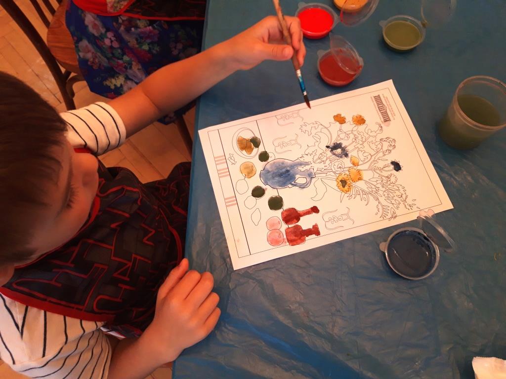 На мастер-классе «Волшебный мир красок» дети сами изготовят краски по старинным рецептам